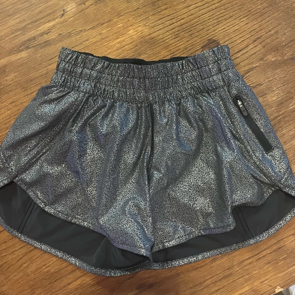 Lululemon Metallic shorts - Picture 1 of 5